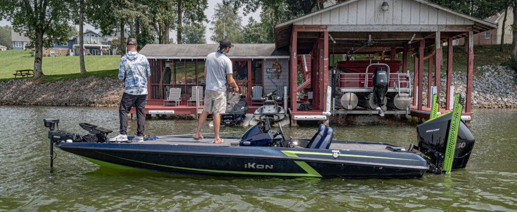 Jacob Wheeler Fishing In A LX20 Bass Boat